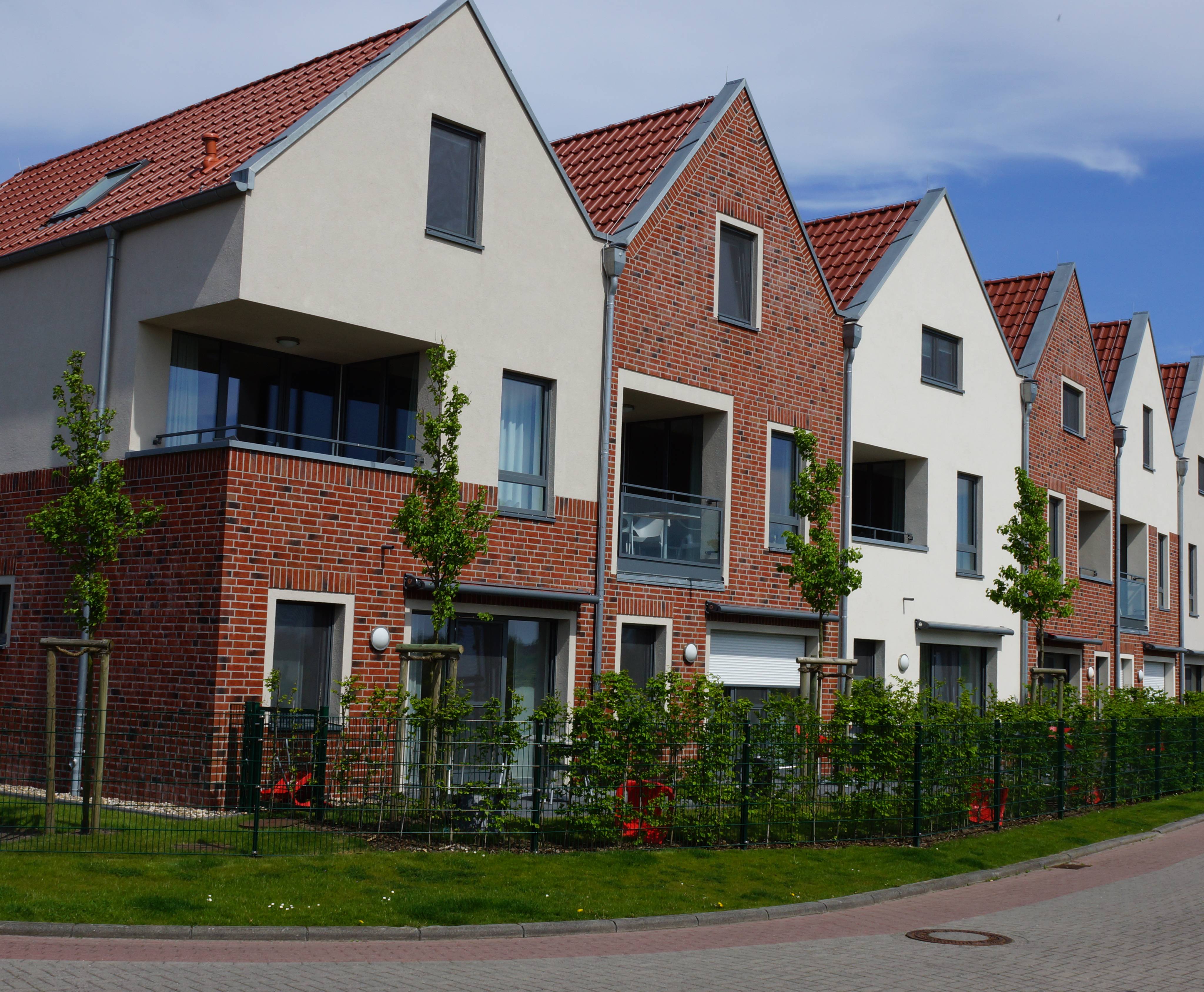 Aussenansicht de Hotel Deichkrone in Norddeich