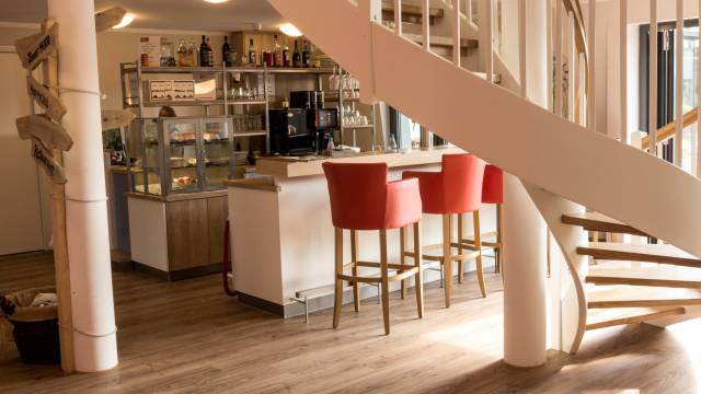 Die Bar im Hotel Deichkrone
